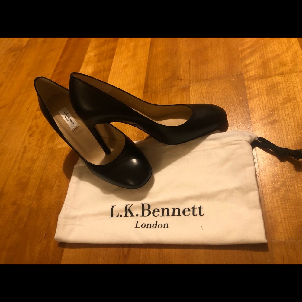 LK Bennett Nova Round Toe Pump 36.5 - Picture 5 of 11